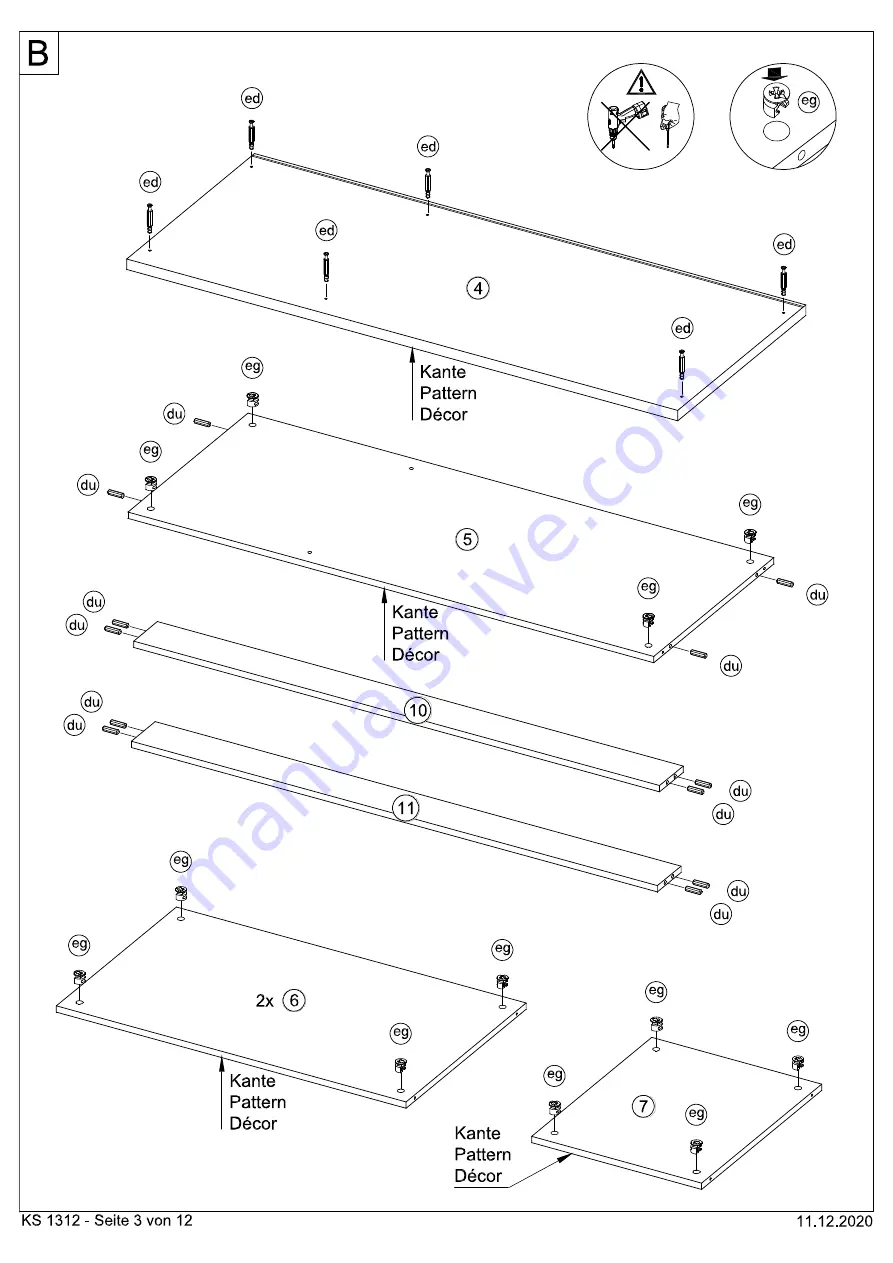 Arthur Berndt Gretha 16 Assembly Instructions Manual Download Page 4