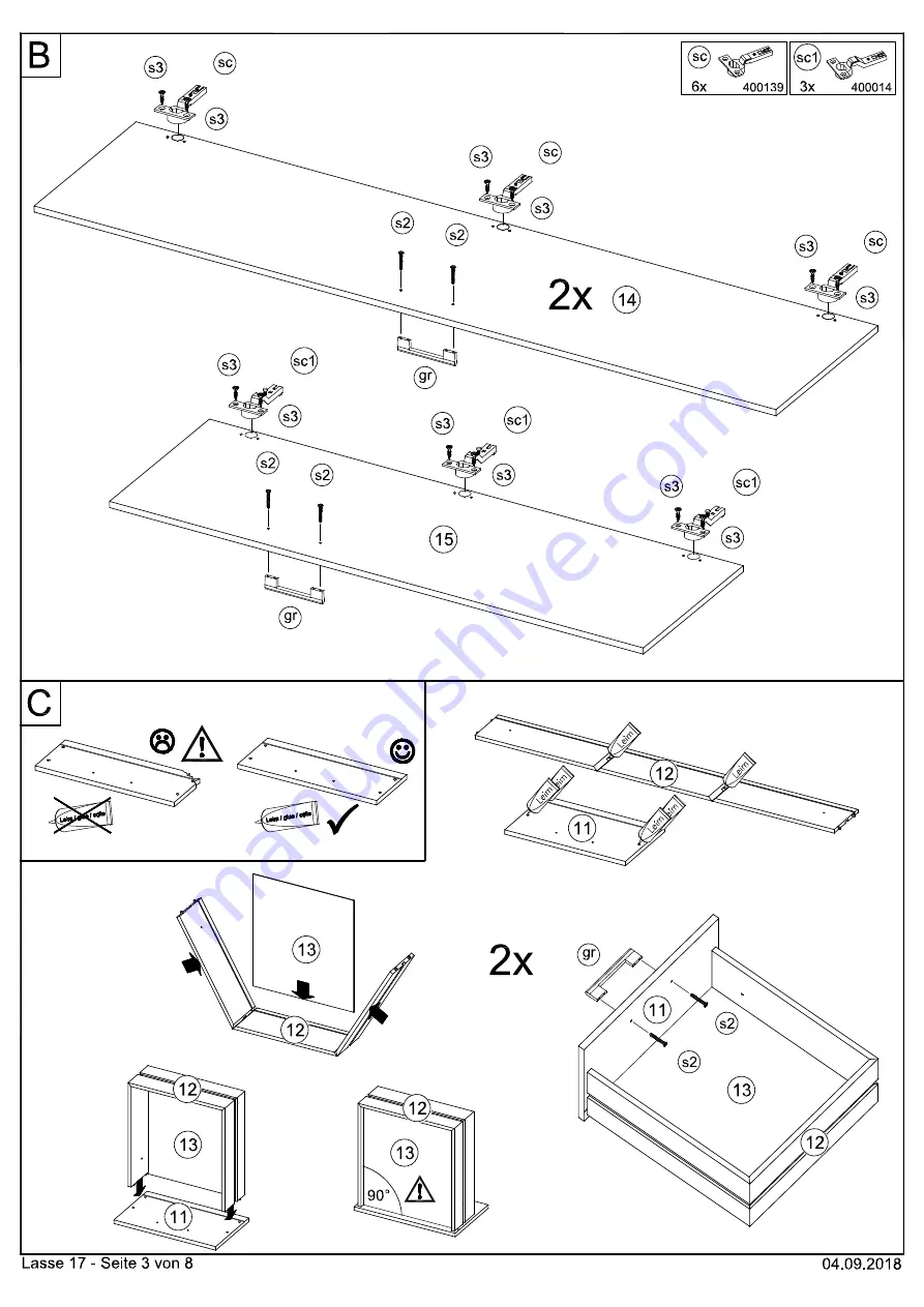 Arthur Berndt Lasse 17 Assembly Instructions Manual Download Page 4