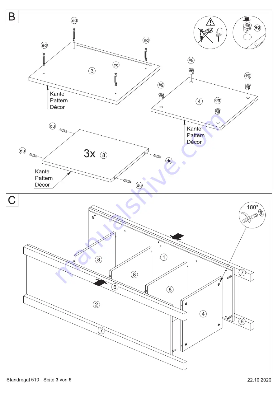 Arthur Berndt Liam 510 Assembly Instructions Manual Download Page 4