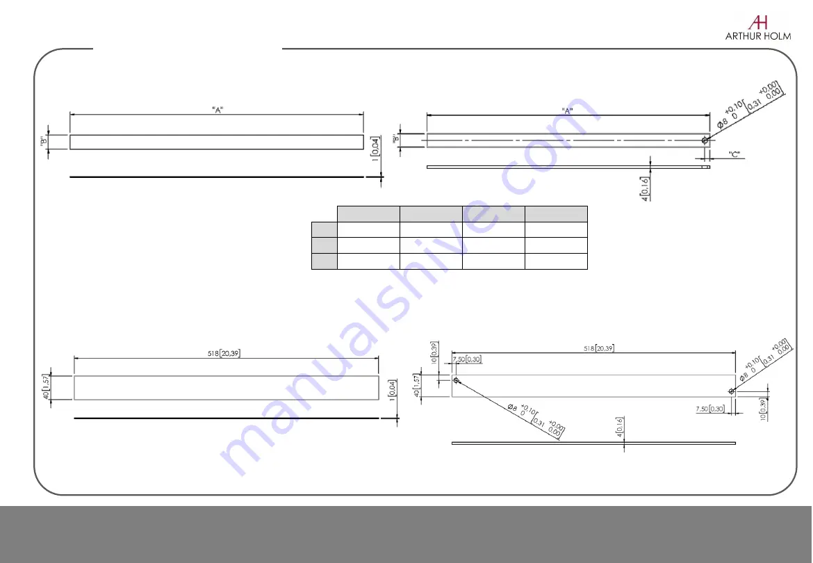 ARTHUR HOLM DB1Twin Mounting Instructions Download Page 13