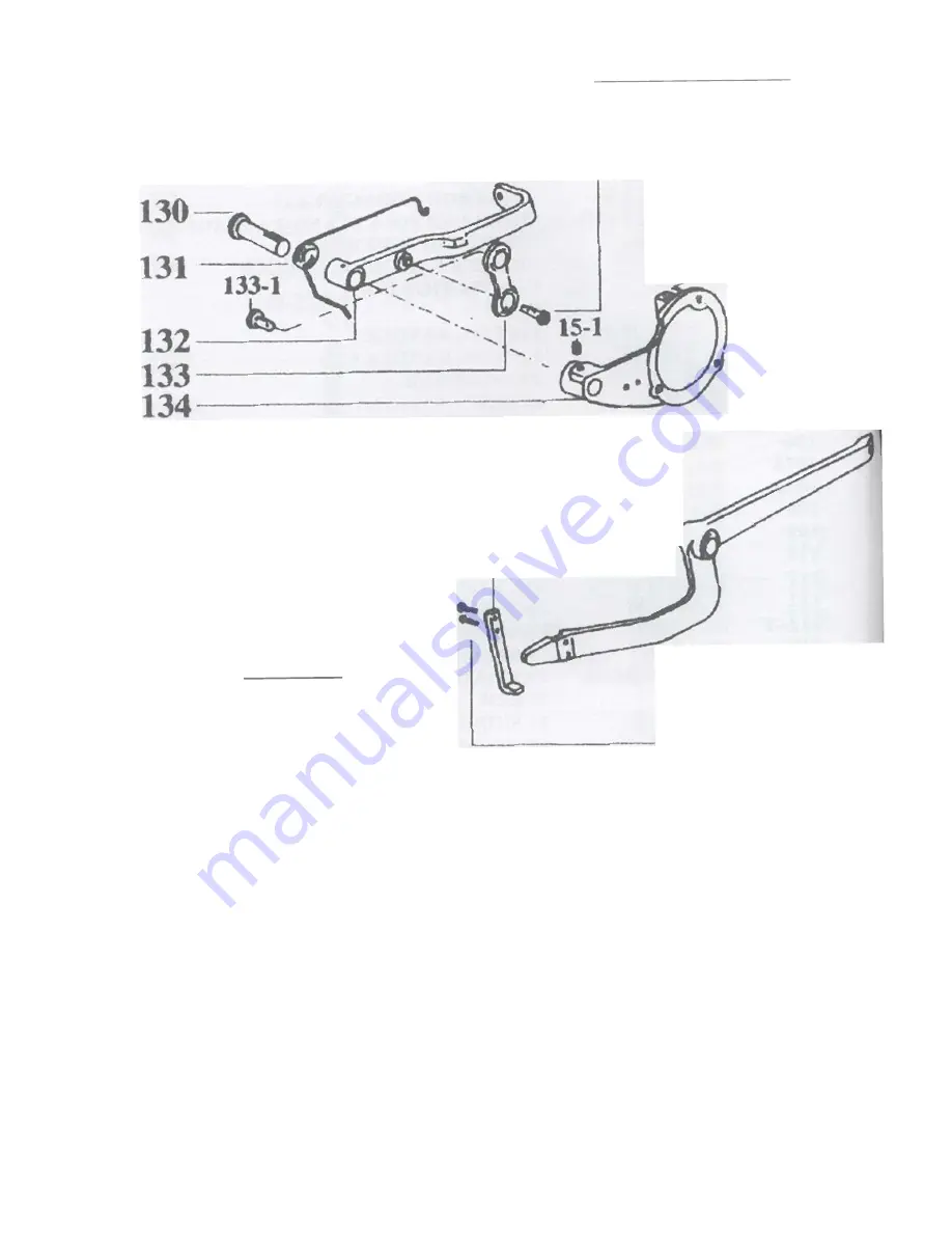 Artisan Home Furniture 335 B Operators Manual And Spare Parts Booklet Download Page 16