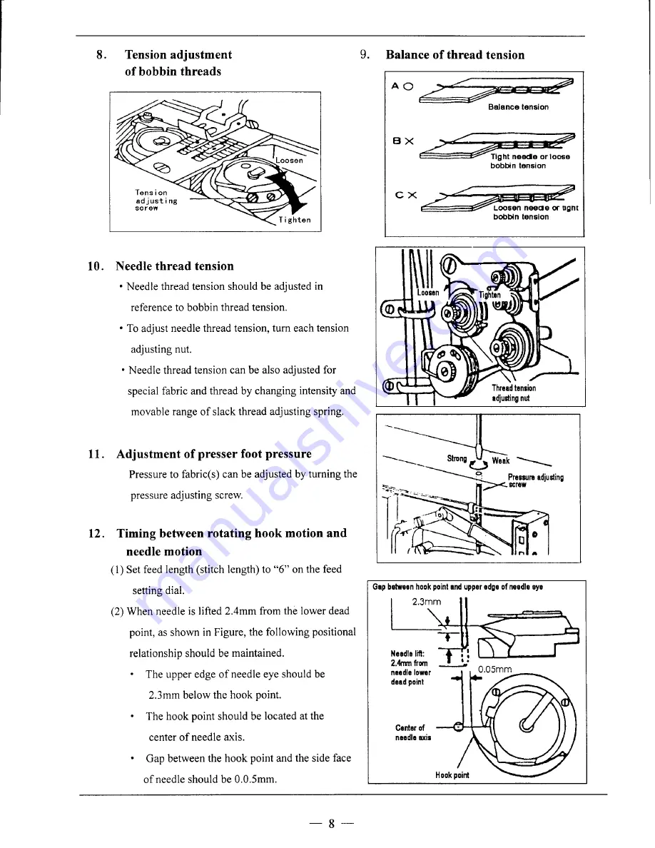 artisan 4400RB Operators Manual And Spare Parts Booklet Download Page 11