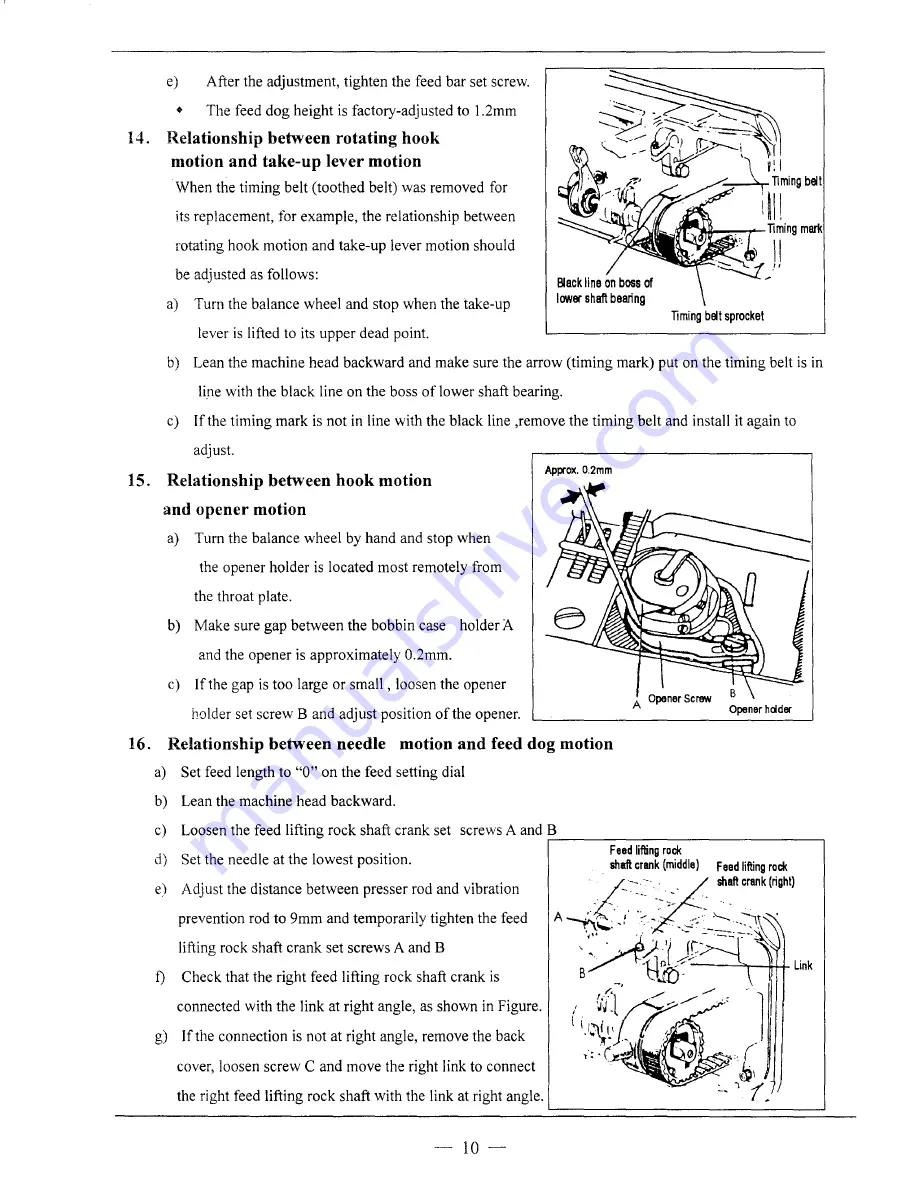 artisan 4400RB Operators Manual And Spare Parts Booklet Download Page 13