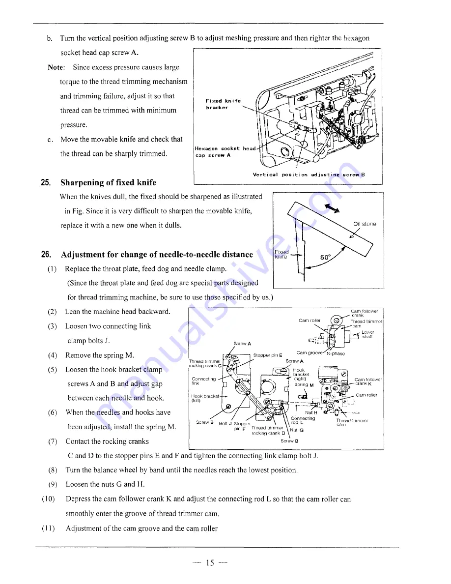 artisan 4400RB Operators Manual And Spare Parts Booklet Download Page 18