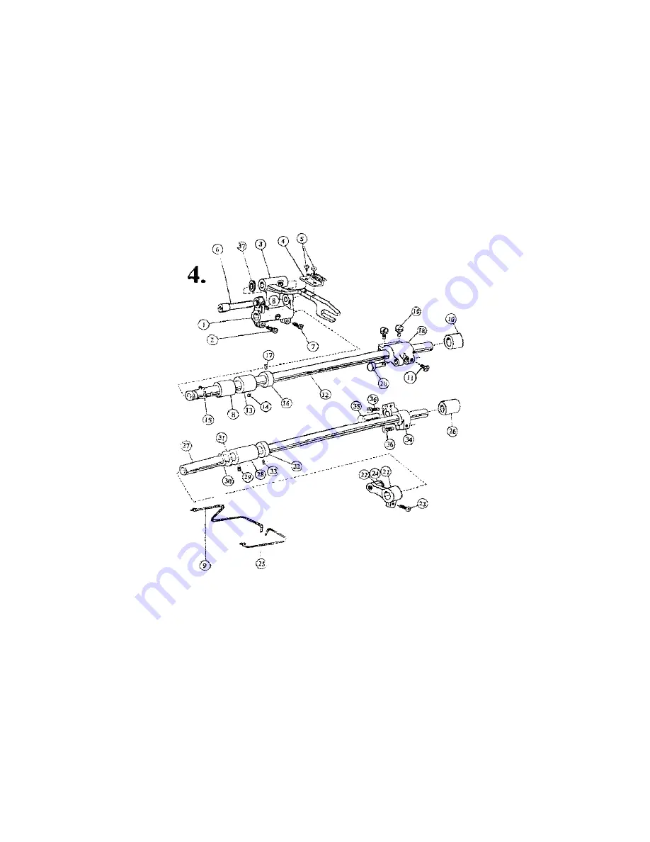 artisan 797 ab series Operator'S Manual And Spare Parts List Download Page 19