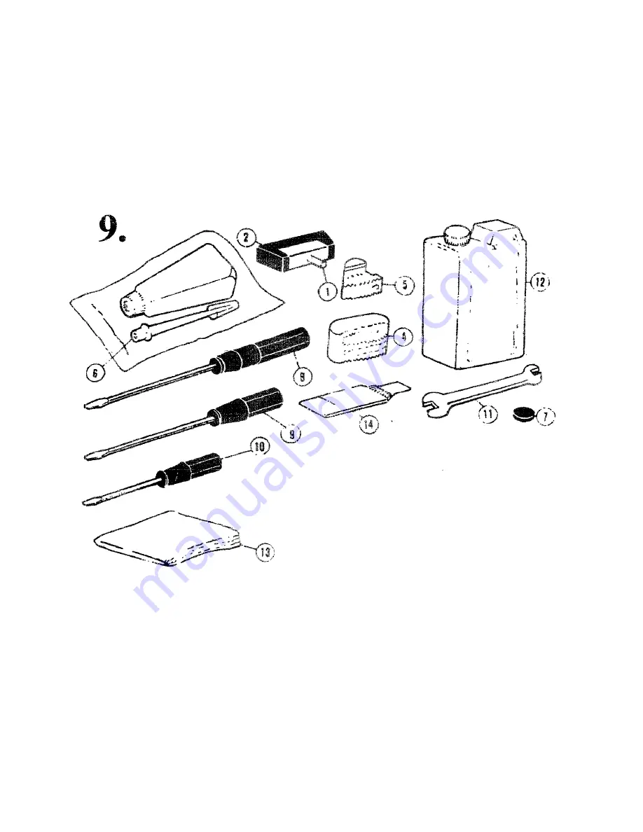 artisan 797 ab series Operator'S Manual And Spare Parts List Download Page 29