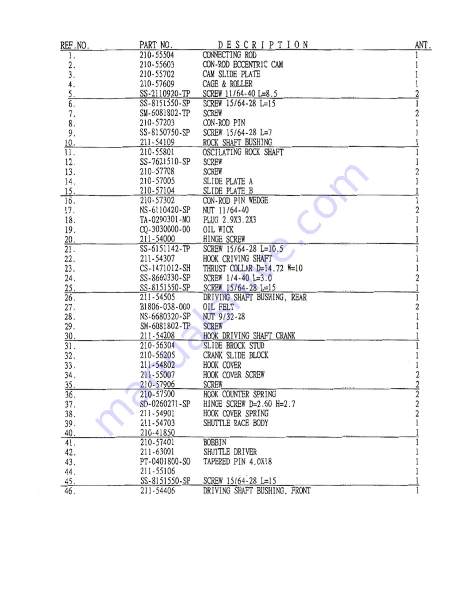 artisan TORO 4000 Series Instruction And  Spare Parts Manual Download Page 27