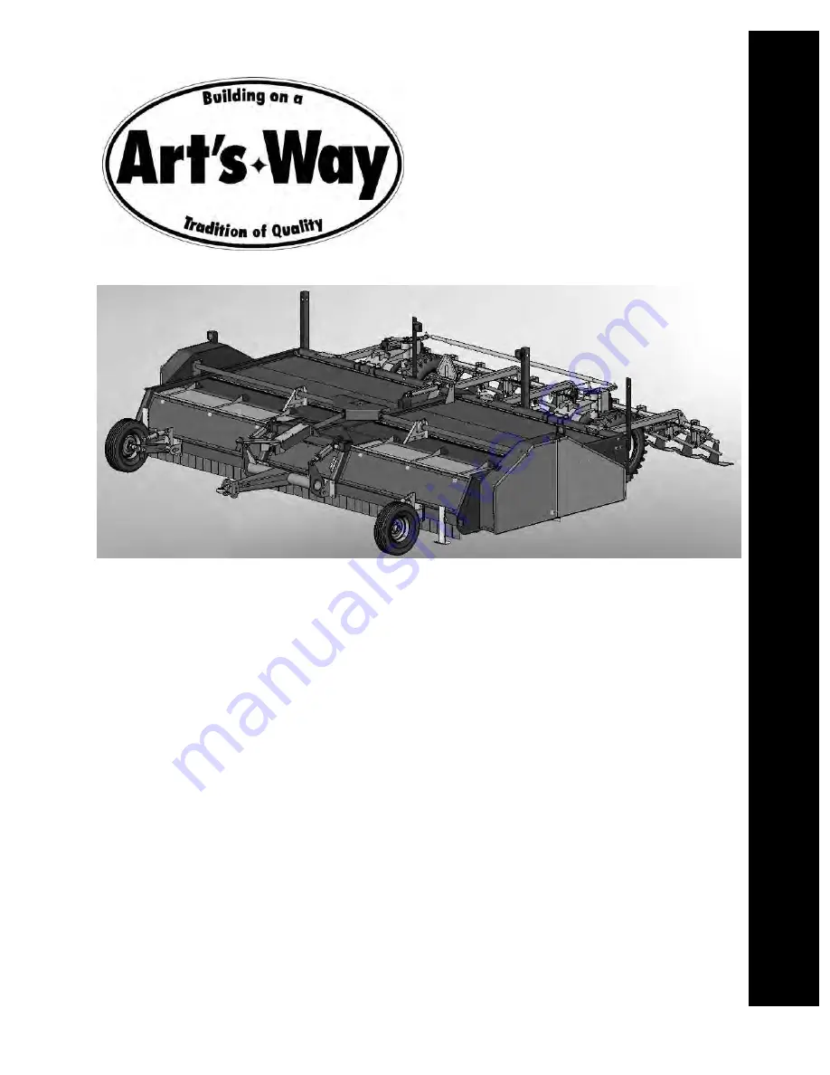 Art's Way 1222AHS Operator'S Manual Download Page 1