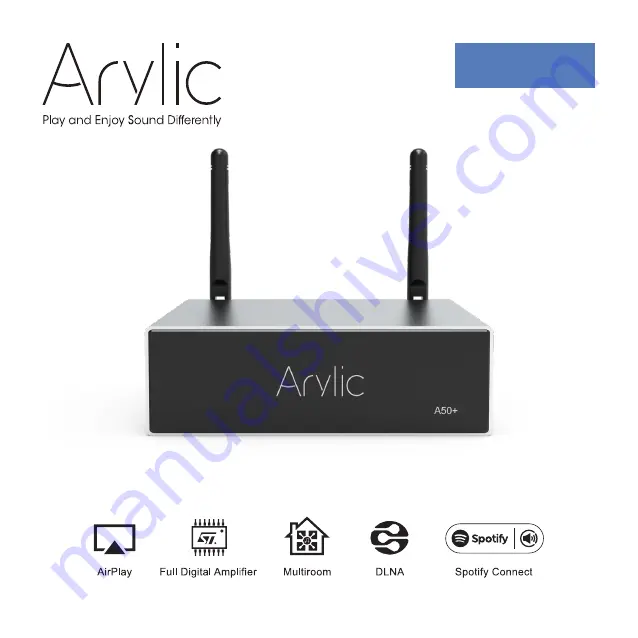 Arylic A50+ User Manual Download Page 1