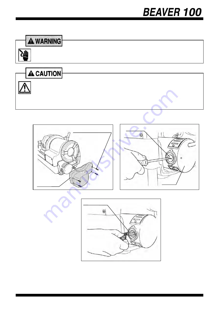 Asada Beaver 100 Instruction Manual Download Page 31