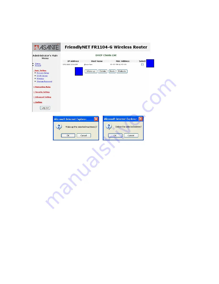 Asante FriendlyNET FR1104-G Скачать руководство пользователя страница 16