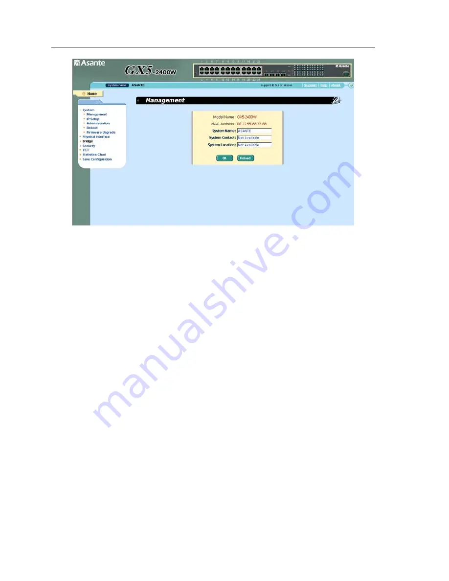 Asante FriendlyNET GX5-2400W User Manual Download Page 28