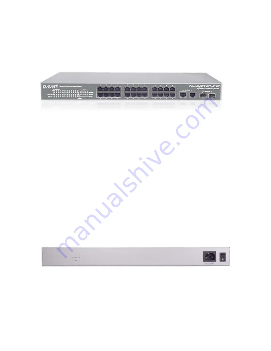 Asante FriendlyNET GX5-424W User Manual Download Page 8