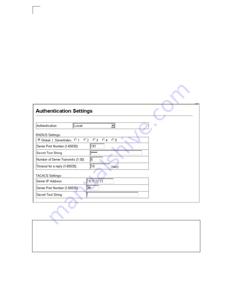 Asante IC40240-10G User Manual Download Page 139