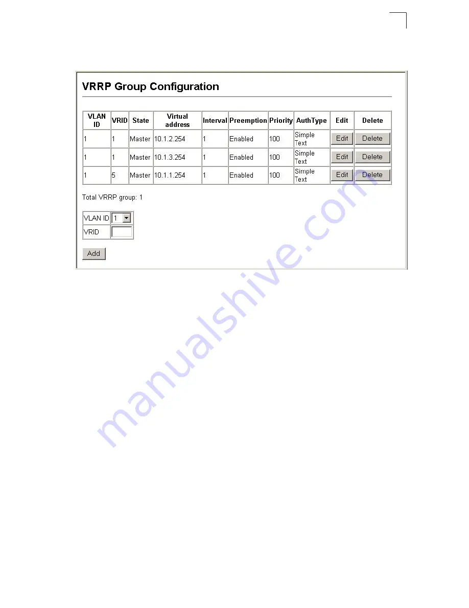 Asante IC40240-10G User Manual Download Page 314