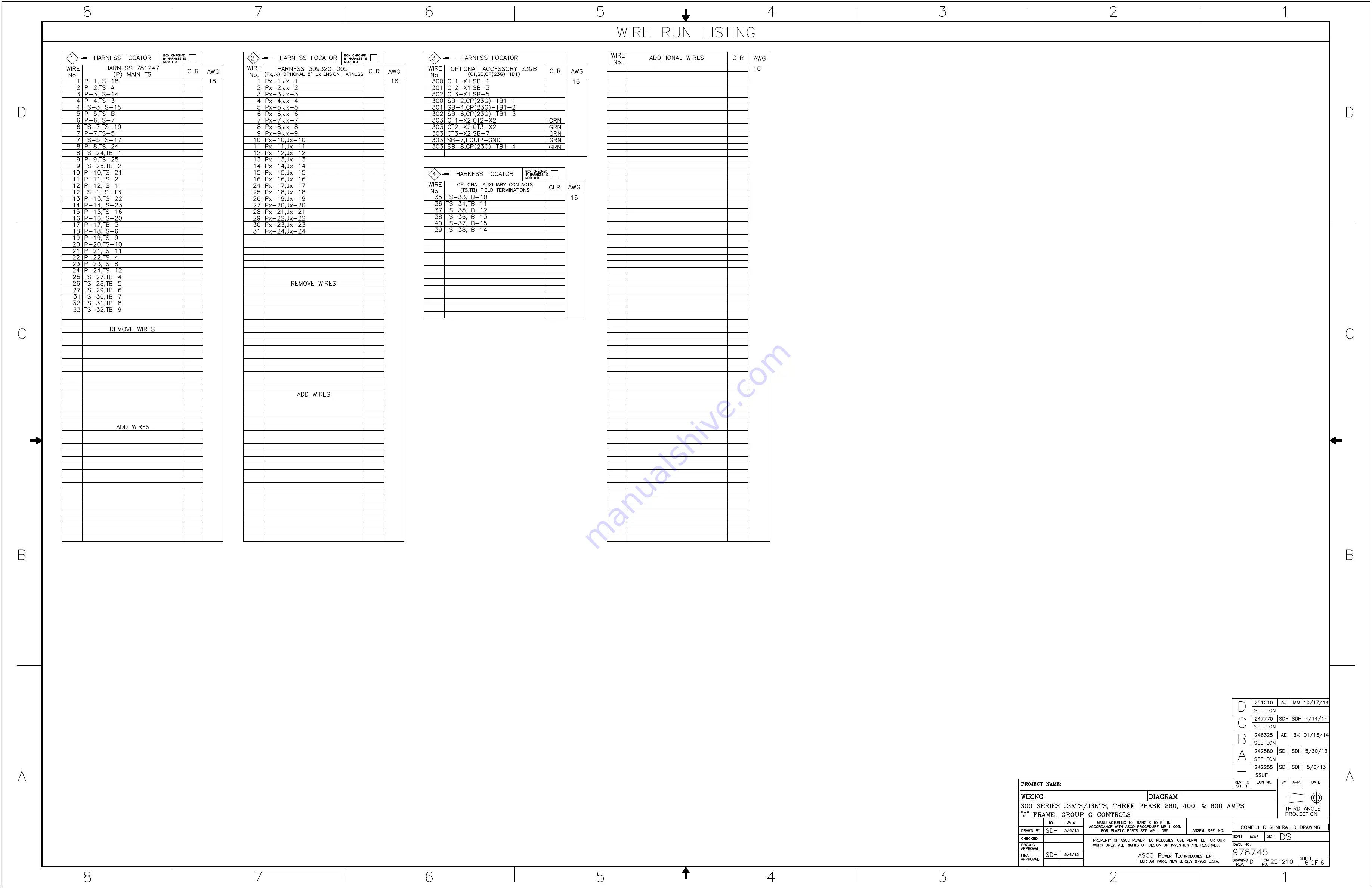 Asco 3ADTS Installation Manual Download Page 7