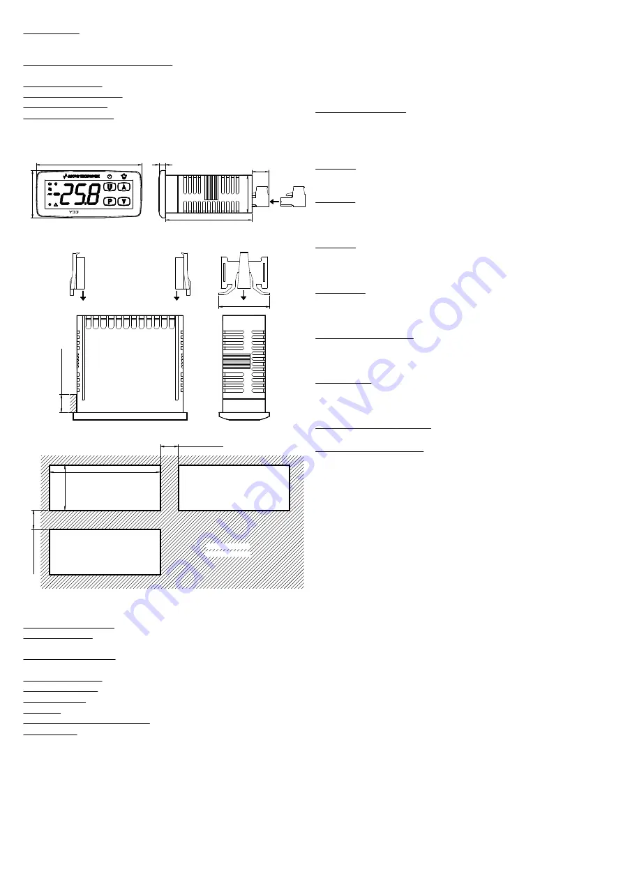 Ascon tecnologic Y33 Operating Instructions Manual Download Page 14