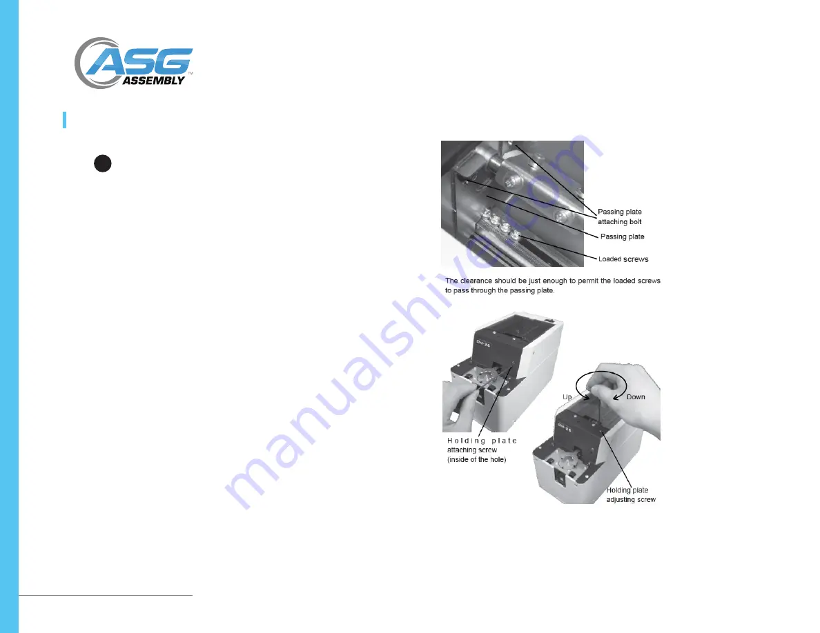 ASG OM Series Manual Download Page 13