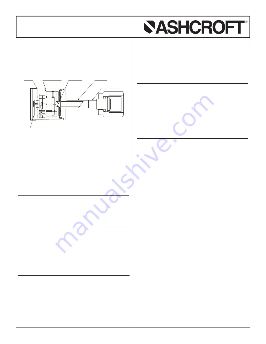 Ashcroft 28HPX Installation And Maintenance Instructions Download Page 2