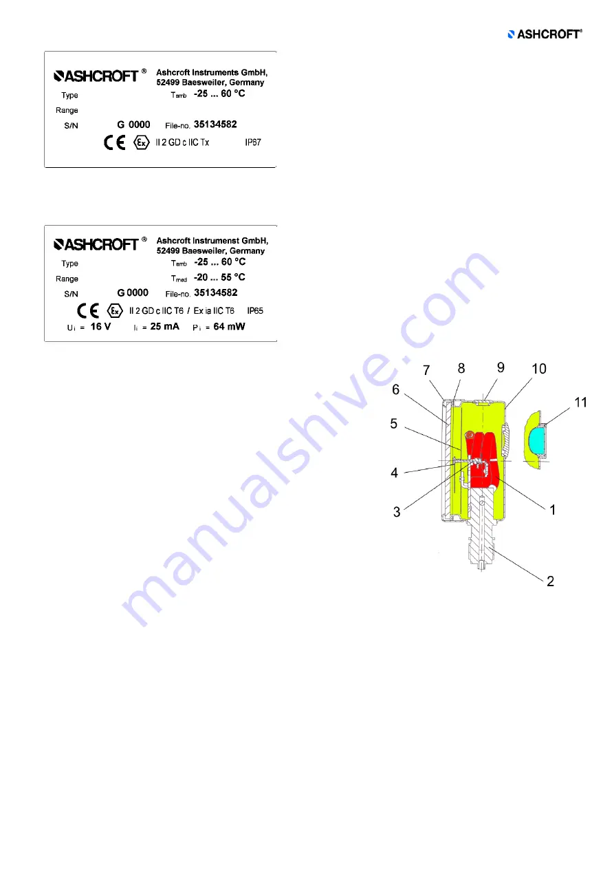 Ashcroft T5500 Скачать руководство пользователя страница 7