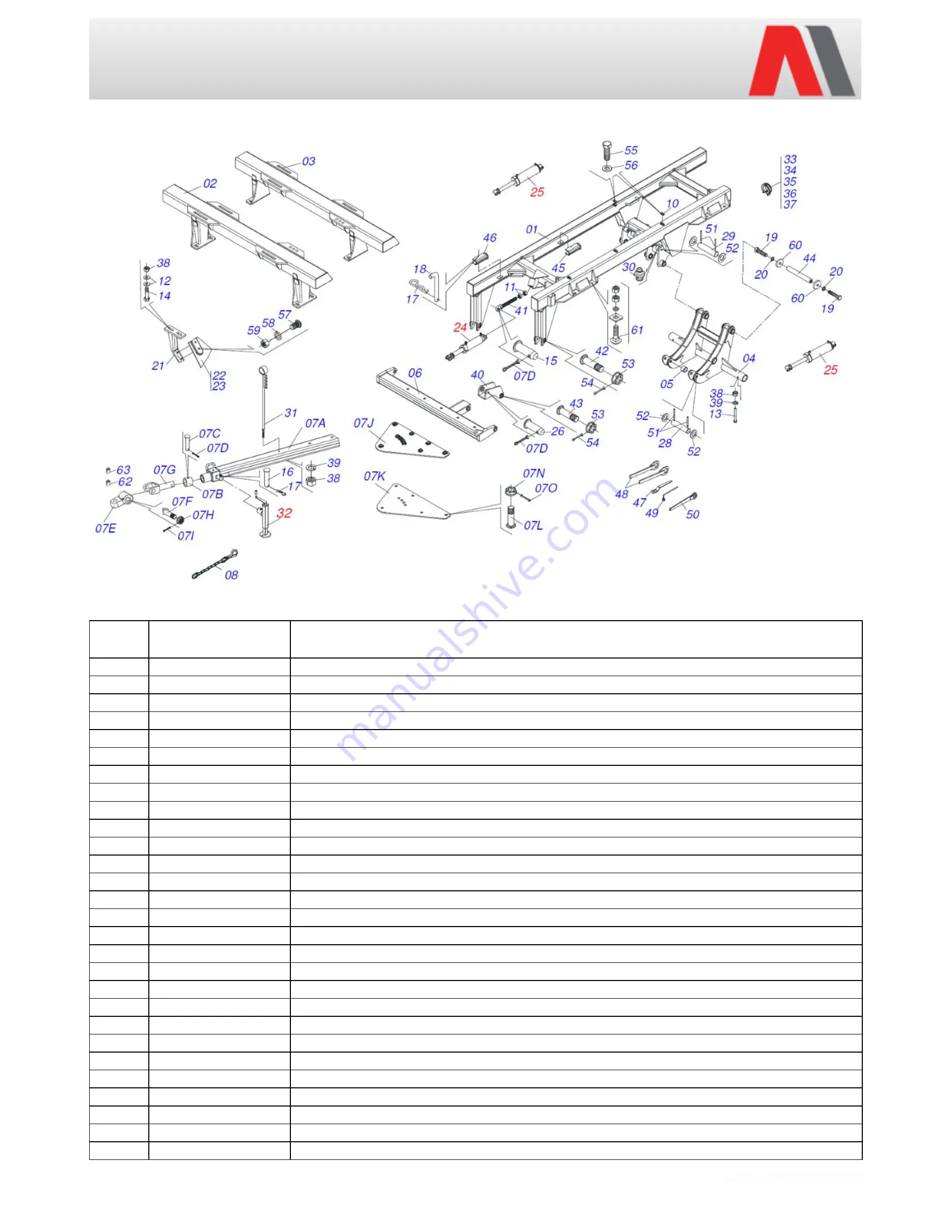 Ashland EHDW-3620-14 Parts Manual Download Page 6