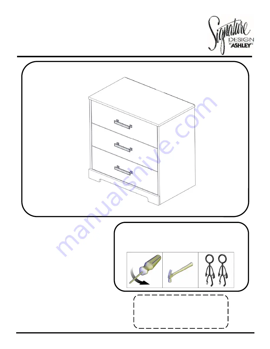 Ashley Shawburn EB4121191 Assembly Instructions Manual Download Page 1