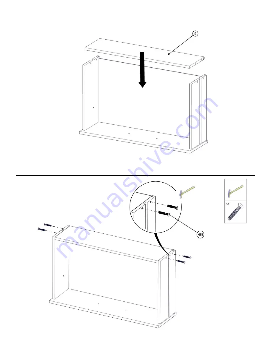 Ashley Shawburn EB4121191 Assembly Instructions Manual Download Page 17