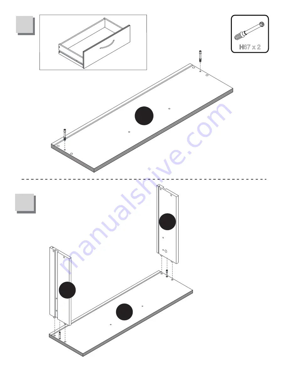 Ashley Signature Design 108735 Assembly Instructions Manual Download Page 12