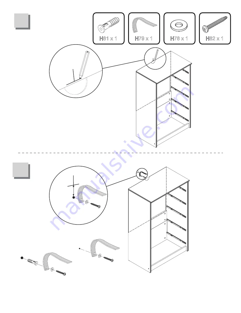 Ashley Signature Design 108735 Assembly Instructions Manual Download Page 16