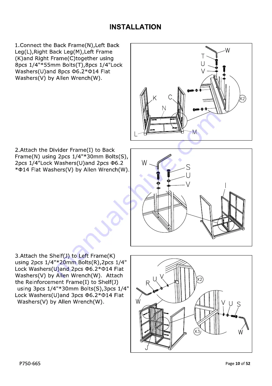 Ashley Signature Design APG-P750-9P User Manual Download Page 10