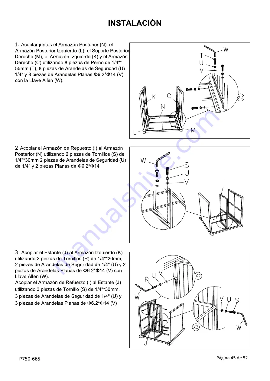 Ashley Signature Design APG-P750-9P User Manual Download Page 45