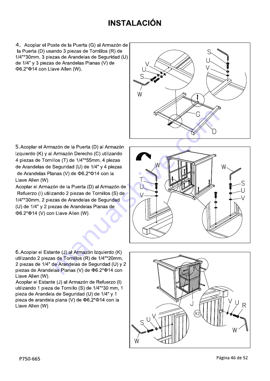 Ashley Signature Design APG-P750-9P User Manual Download Page 46