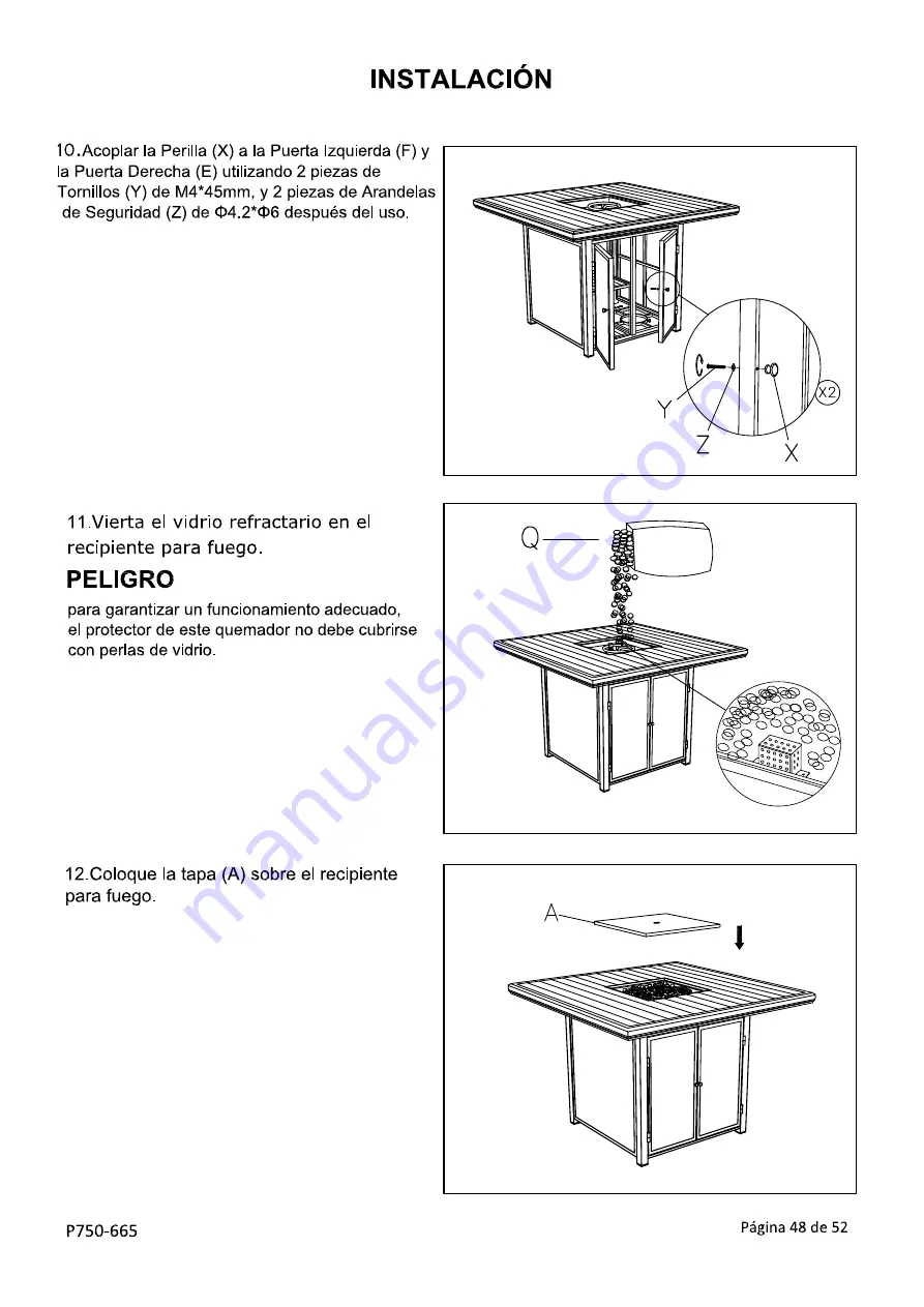 Ashley Signature Design APG-P750-9P User Manual Download Page 48