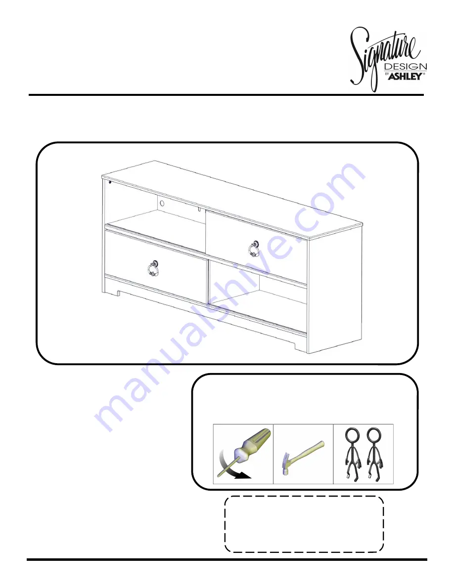 Ashley Signature Design Willowton 175680 Скачать руководство пользователя страница 1