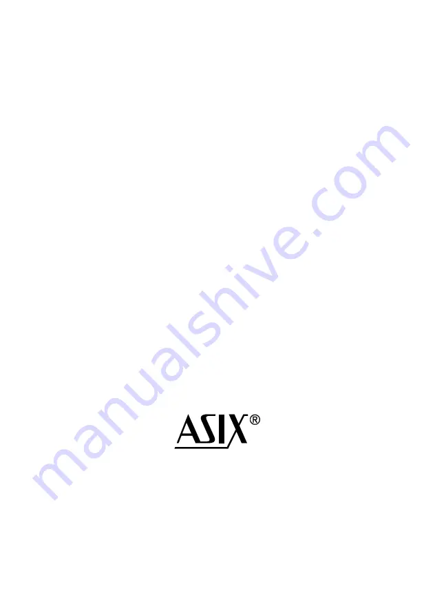 ASIX ISP2ZIF User Manual Download Page 1