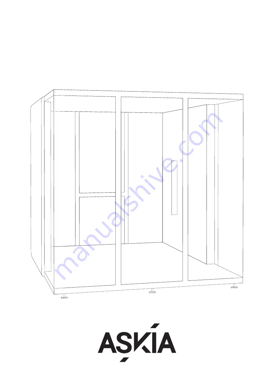 Askia Kameleon K6 Glass Assembly Instructions Manual Download Page 1