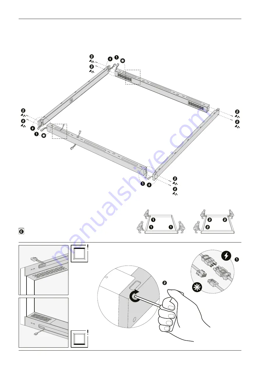 Askia Kameleon K7 Glass Assembly Instructions Manual Download Page 11