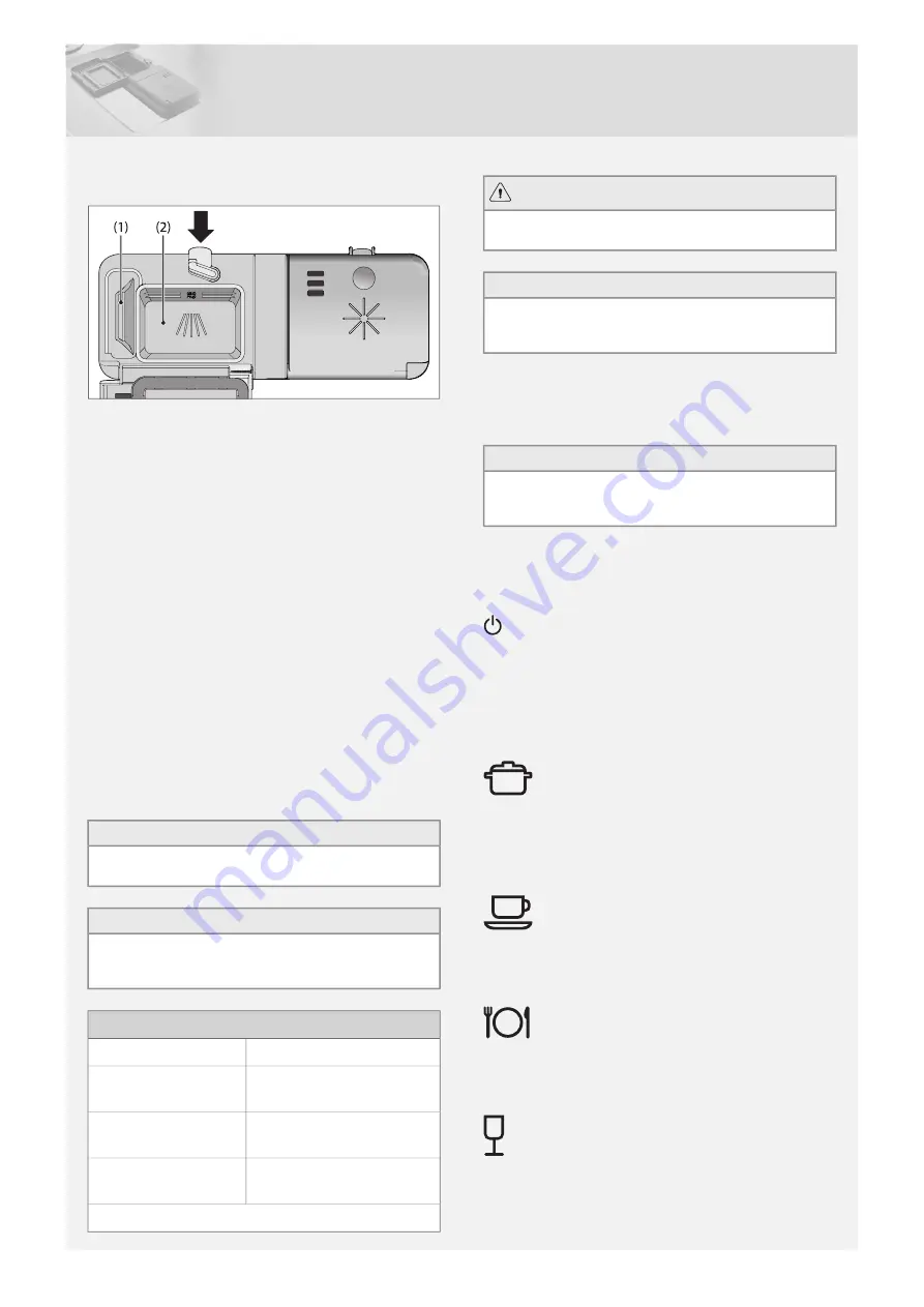 Asko D5526XLFI Operating Instructions Manual Download Page 7