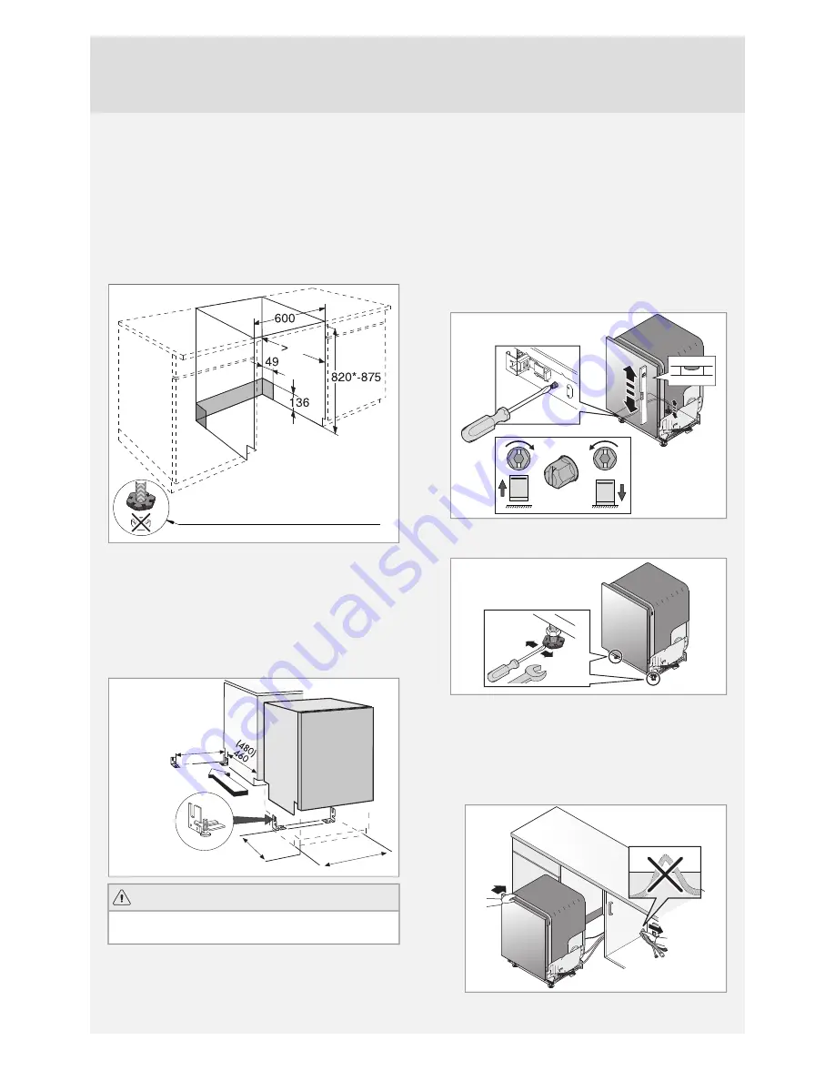 Asko D5906 Operating Instructions Manual Download Page 20