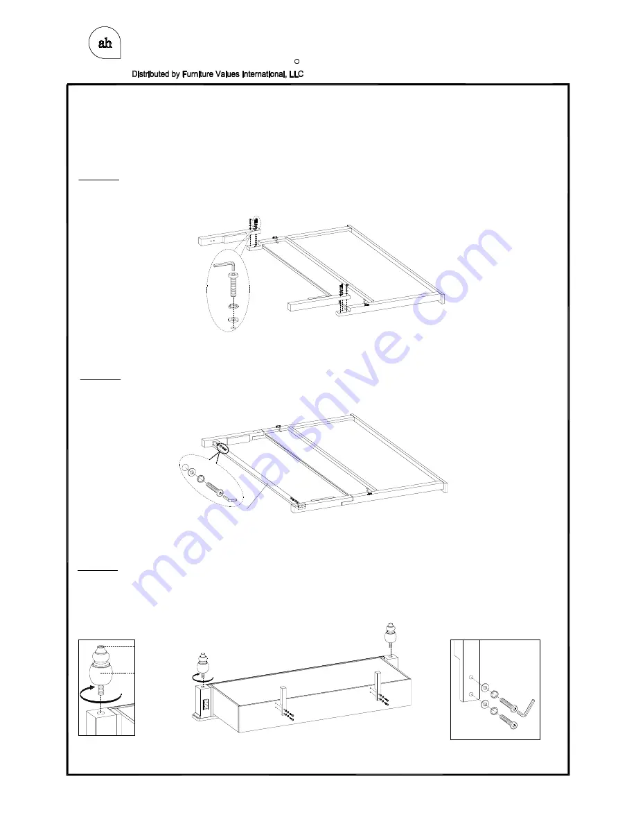 aspenhome ICB-495 Assembly Instructions Download Page 2