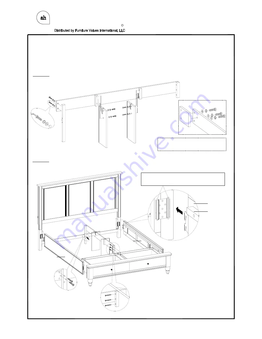 aspenhome ICB-495 Assembly Instructions Download Page 3