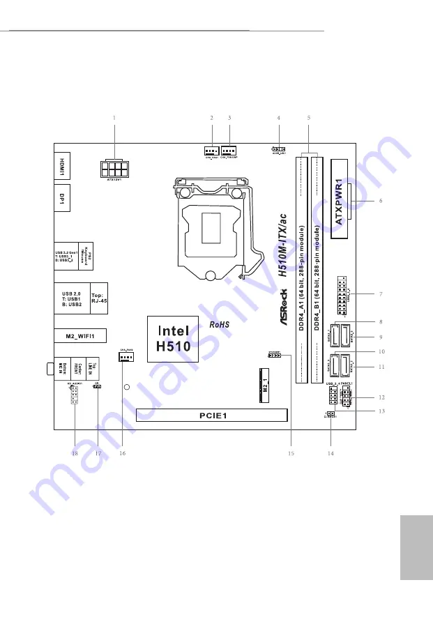 ASROCK H510M-ITX/ac Скачать руководство пользователя страница 5