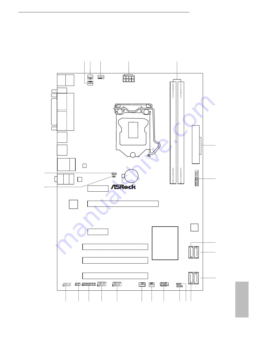 ASROCK P81 Pro3 Quick Install Manual Download Page 3