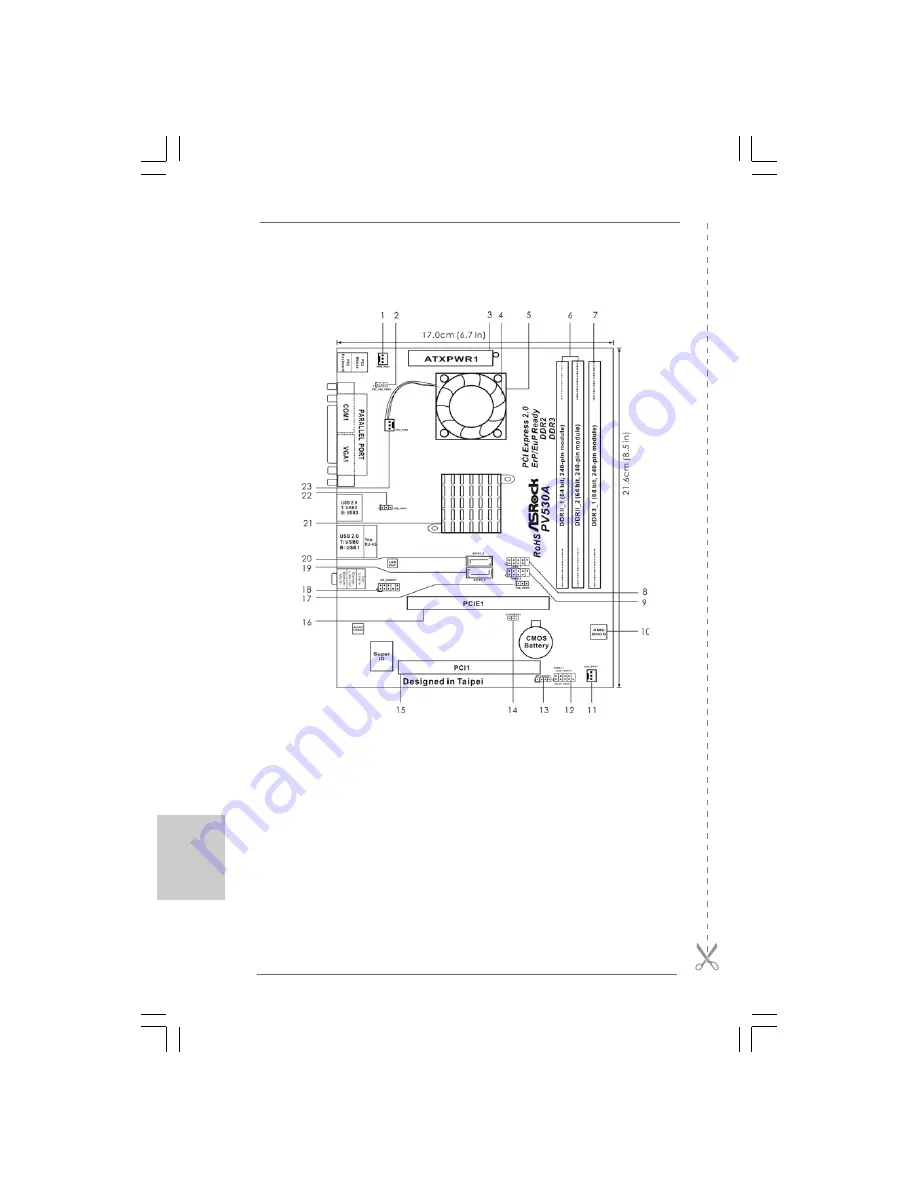 ASROCK PV530A Quick Installation Manual Download Page 2