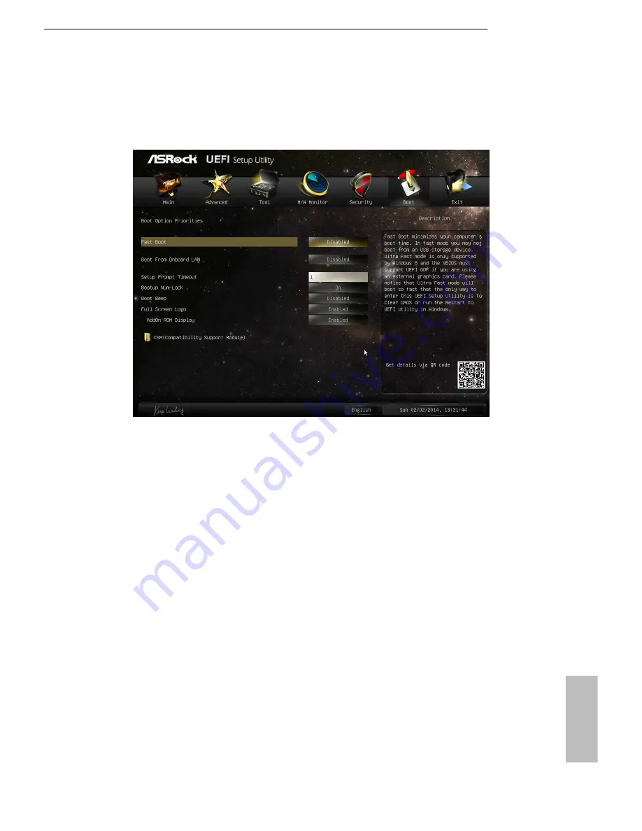 ASROCK Q1900M User Manual Download Page 57