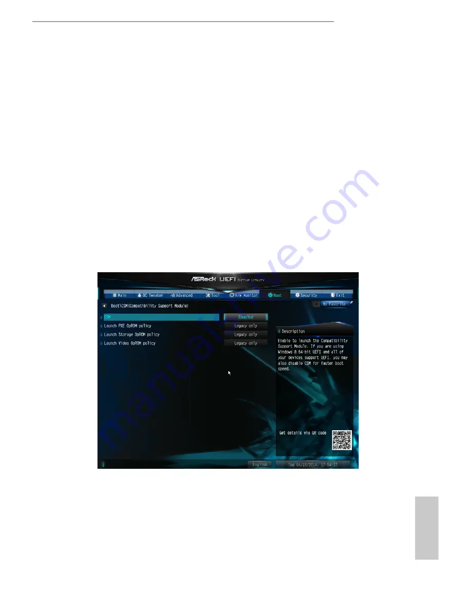 ASROCK Z97 Pro4 User Manual Download Page 109