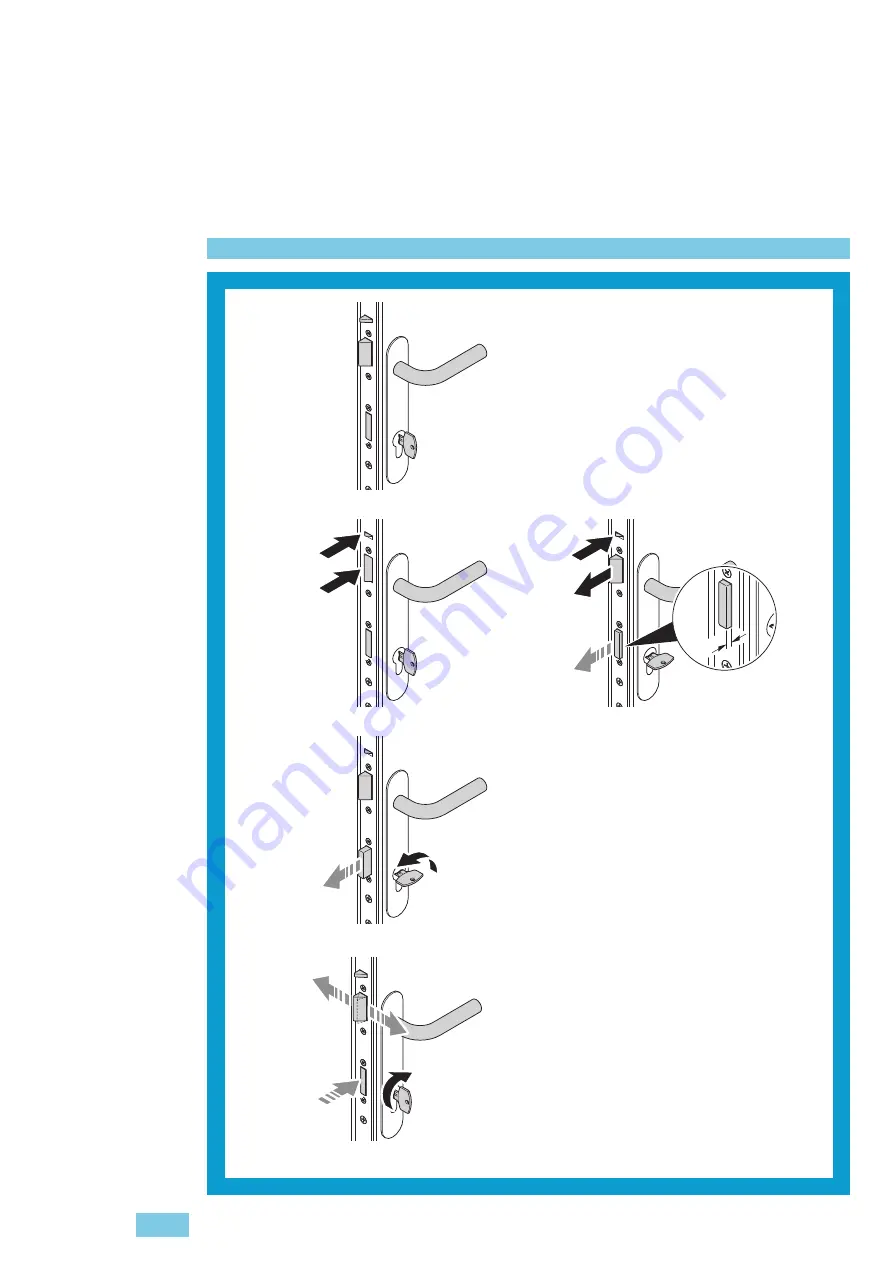 Assa Abloy MSL 124444PE Assembly And Operating Instructions Manual Download Page 54