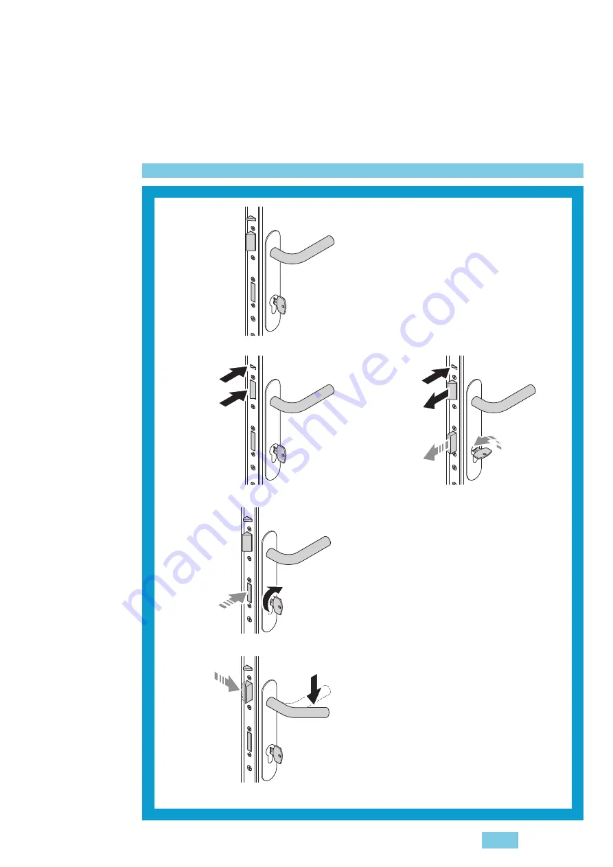 Assa Abloy MSL 14474PE Assembly And Operating Instructions Manual Download Page 55