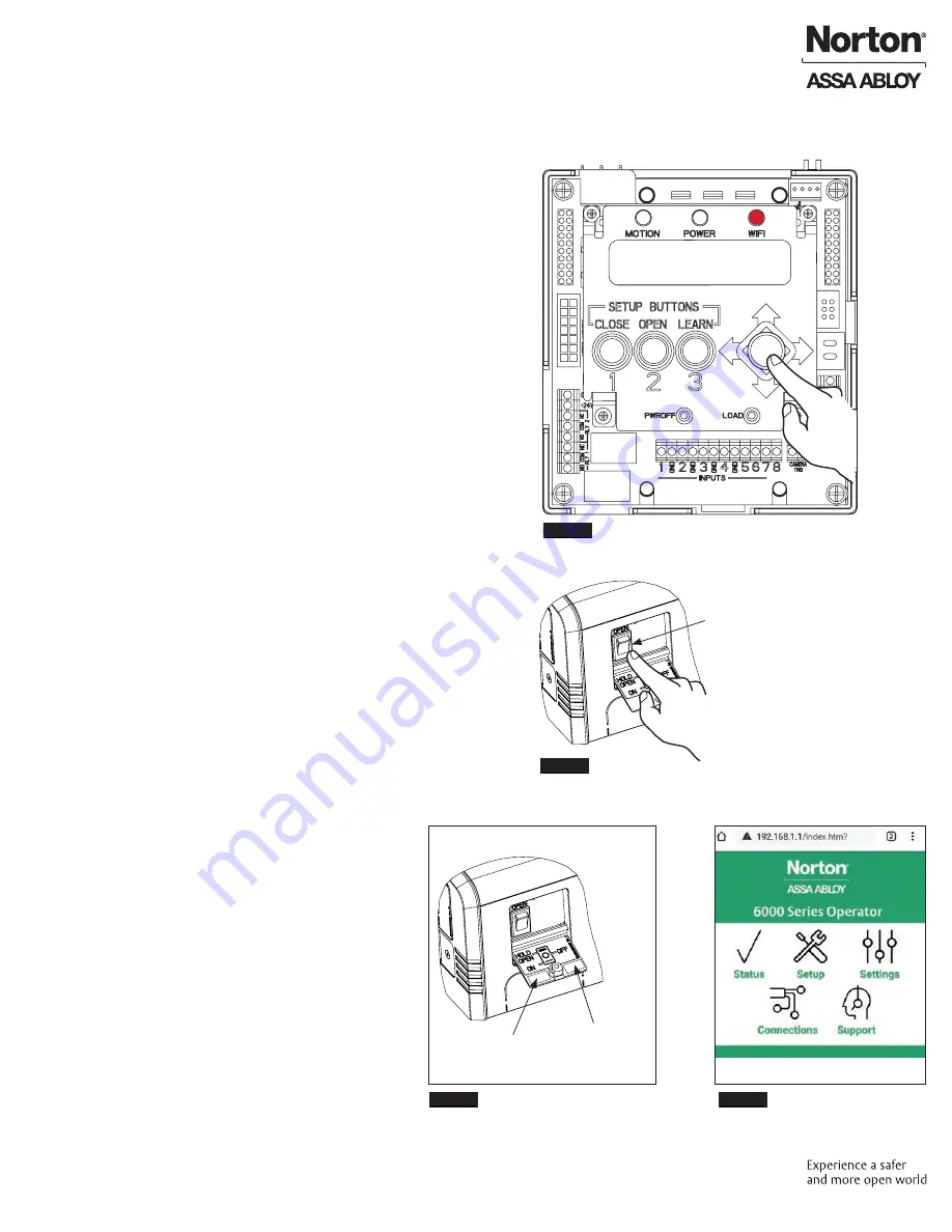 Assa Abloy Norton 6000 Series Programming Instructions Manual Download Page 9