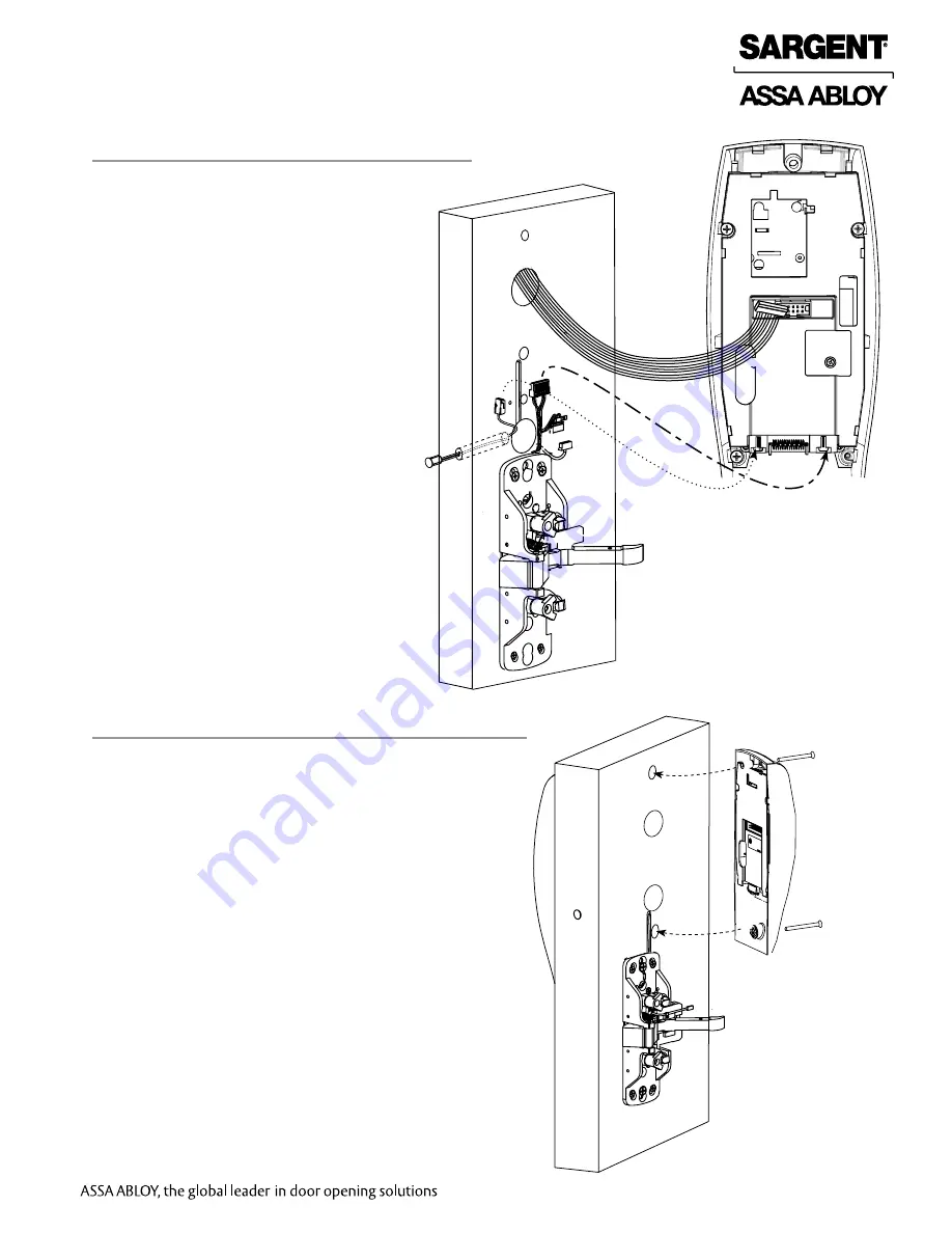 Assa Abloy Sargent PR100 Installation Instructions Manual Download Page 11